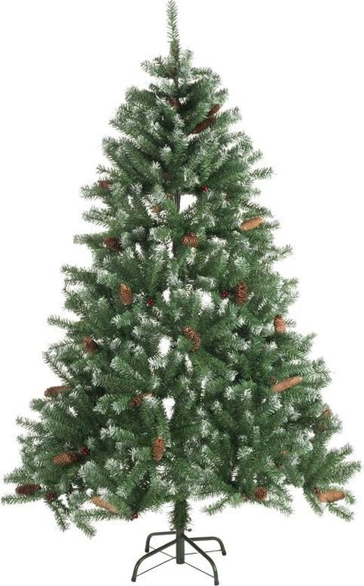 Christmas Gifts Kerstboom - Inclusief Dennenappels - 210 cm - Groen