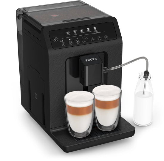 Krups Evidence EA8968 - Volautomatische Espressomachine - One-Touch Cappuccino & Latte Macchiato - 5 Koffierecepten - Zwart