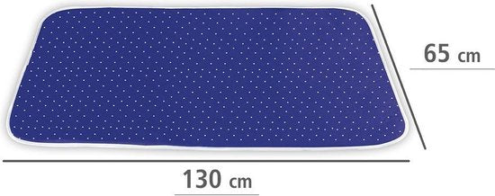 Wenko Strijkdeken 5-laags 100 X 65 Cm Katoen Blauw