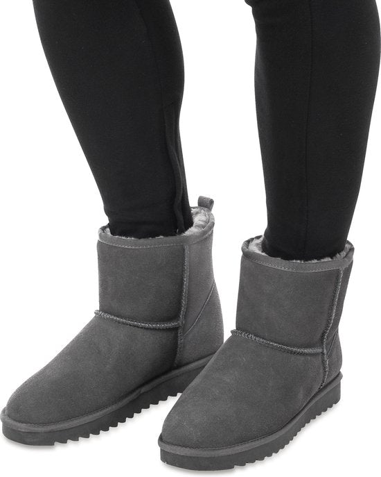 Pantoffels Dames - Sloffen - Dames Laarzen - Anti-slip - Memory Foam Voetbed - Grijs - Maat 41