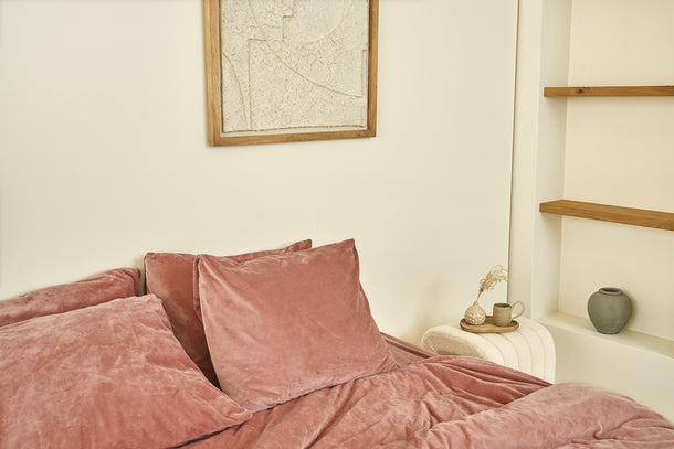 Sjumo Dekbedovertrek - Silky Smooth - Blush Pink - 240 x 220 cm