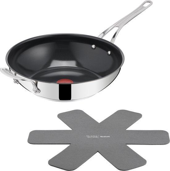 Jamie Oliver by Tefal Classic Cook Keramische Wokpan 30 CM + 1 panbeschermer - Inductie - PFAS-vrij