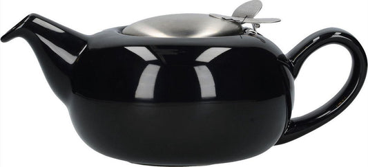 London Pottery Theepot Pebble 500 Ml Keramiek - Zwart