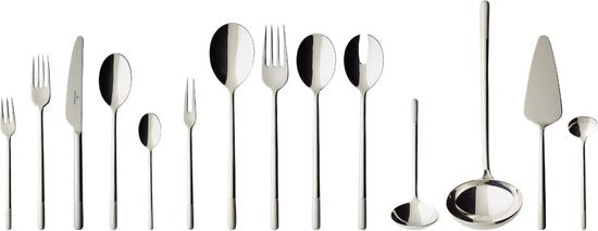 VILLEROY & BOCH - Ella Satin 18/10 - Bestekset 12 persoons 70-dlg