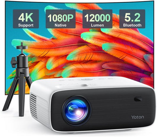 Yoton Y6 Projector met normale projectieafstand LED 1080p (1920x1080) Wit