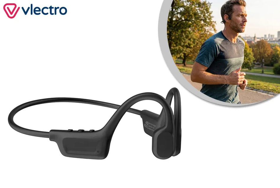Krachtige Open Oor Headset voor Veilig Luistercomfort