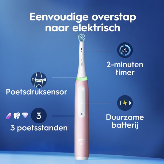 Oral-B iO 3N Elektrische Tandenborstel - Roze