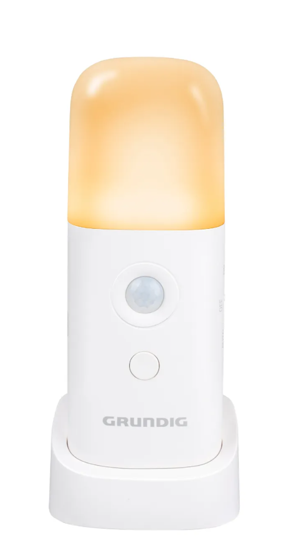 Grundig Sensorlamp Nachtlampje - Bewegingssensor - 10 x 14.9 x 17 cm - Wit