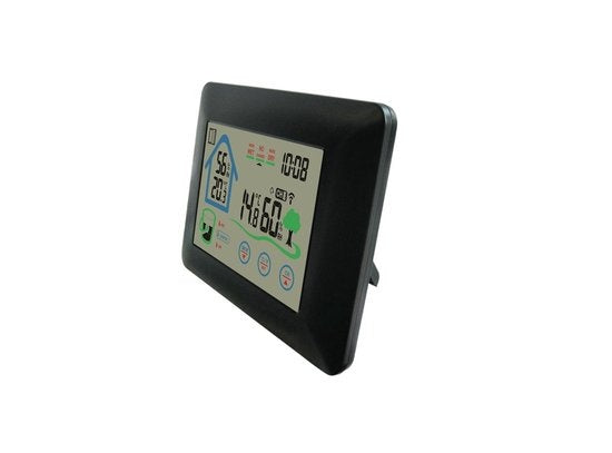 Denver WS-520 - Weerstation - Binnens -en Buitenshuis - Meet temperatuur - luchtvochtigheid - Zwart