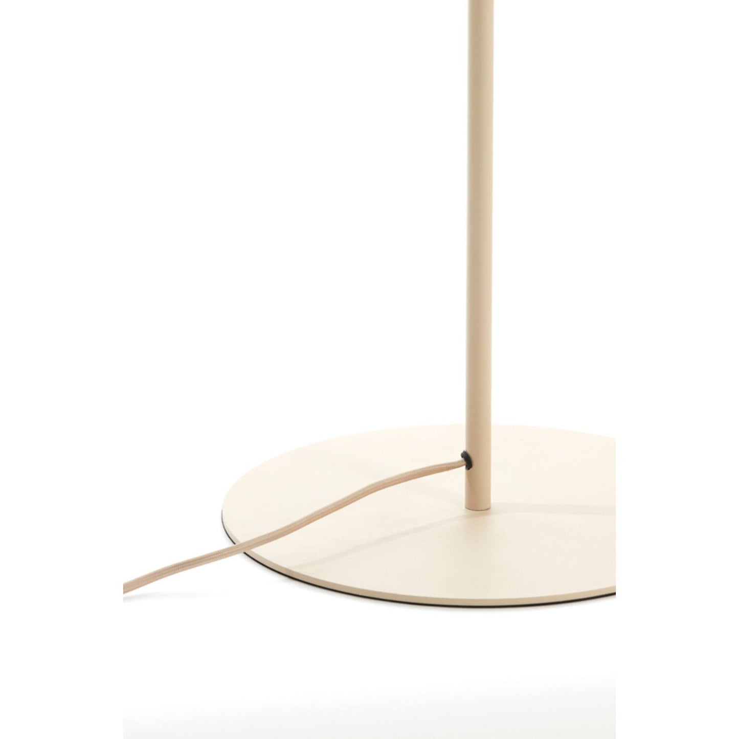 Light & Living Vloerlamp Fringe Ø 30 cm, H 165 cm, Crème – Scandinavisch design