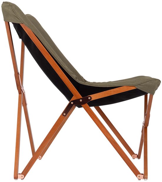 Bo-Camp - Urban Outdoor collection - Relaxstoel - Bloomsbury - L - Oxford Polyester - Groen