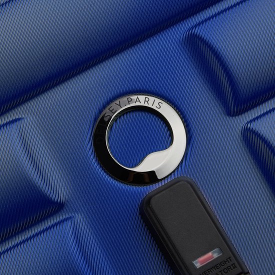 DELSEY PARIS Shadow 5.0 4DR Trunk Trolley 80 Blue Blauw