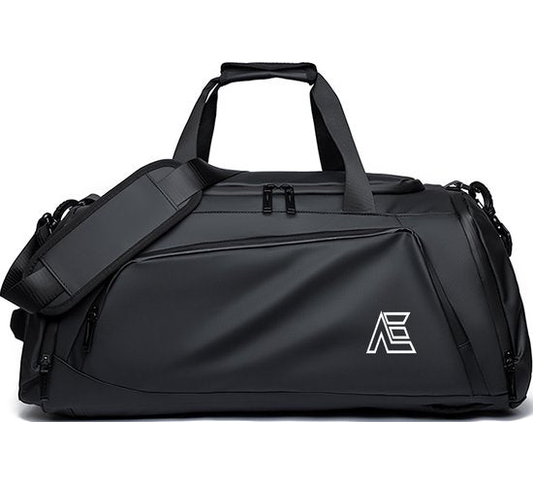 Aramae Sporttas - 46L - Schoenenvak - Waterafstotend - Weekendtas - 57x28x26cm - Zwart