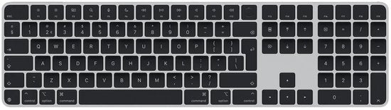 Apple Magic toetsenbord Universeel USB + Bluetooth QWERTY Nederlands Zwart