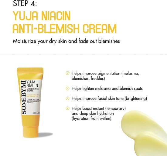 SOME BY MI - Yuja Niacin - Anti Blemish Starter Kit - 4 Delig - 90 ml