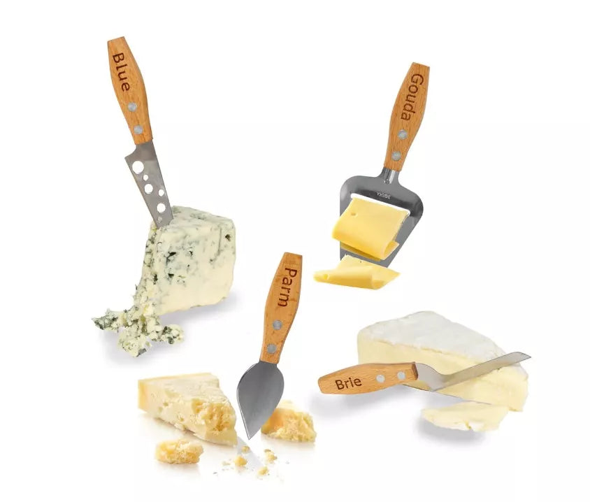 Boska Mini Geneva - ALLEEN BRIE MES - Multifunctioneel - Zilver/Bruin