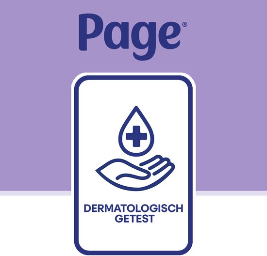 Page® vochtig toiletpapier - Fris en Kalmerend (Care) - met een verzorgende lotion - 456 velletjes - 12 x 38 stuks - Voordeelverpakking