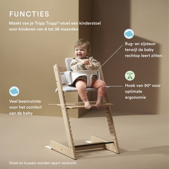 Stokke® Tripp Trapp® Baby Set² - Stormgrijs