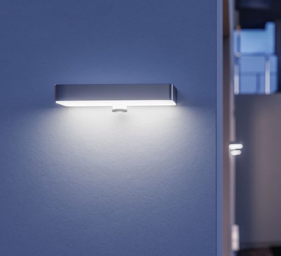 Steinel Solar Buitenlamp met Bewegingssensor XSolar SOL-O S - LED Wandlamp op zonne-energie - Antraciet
