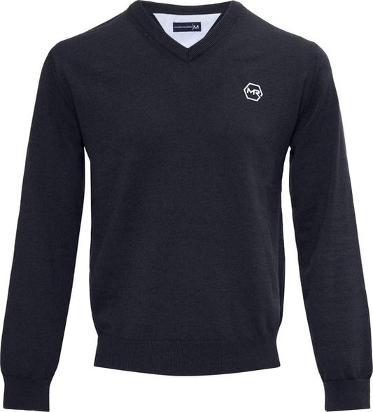 Mario Russo Pullover - Navy - Maat M - Italiaanse kwaliteit