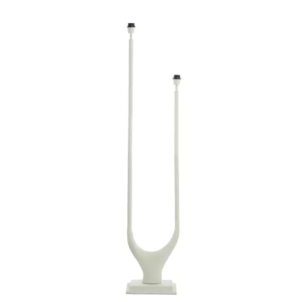 Light & Living GAVI Vloerlamp 2-Lichts 149 cm – Crème – Elegant & Modern Design
