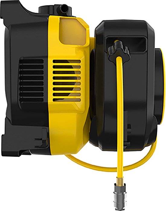 Stanley Compressor, olievrije luchtcompressor met zelfoprollende kabelhaspel, muurbevestiging, 1.5 pk, 8 bar, zonder tank