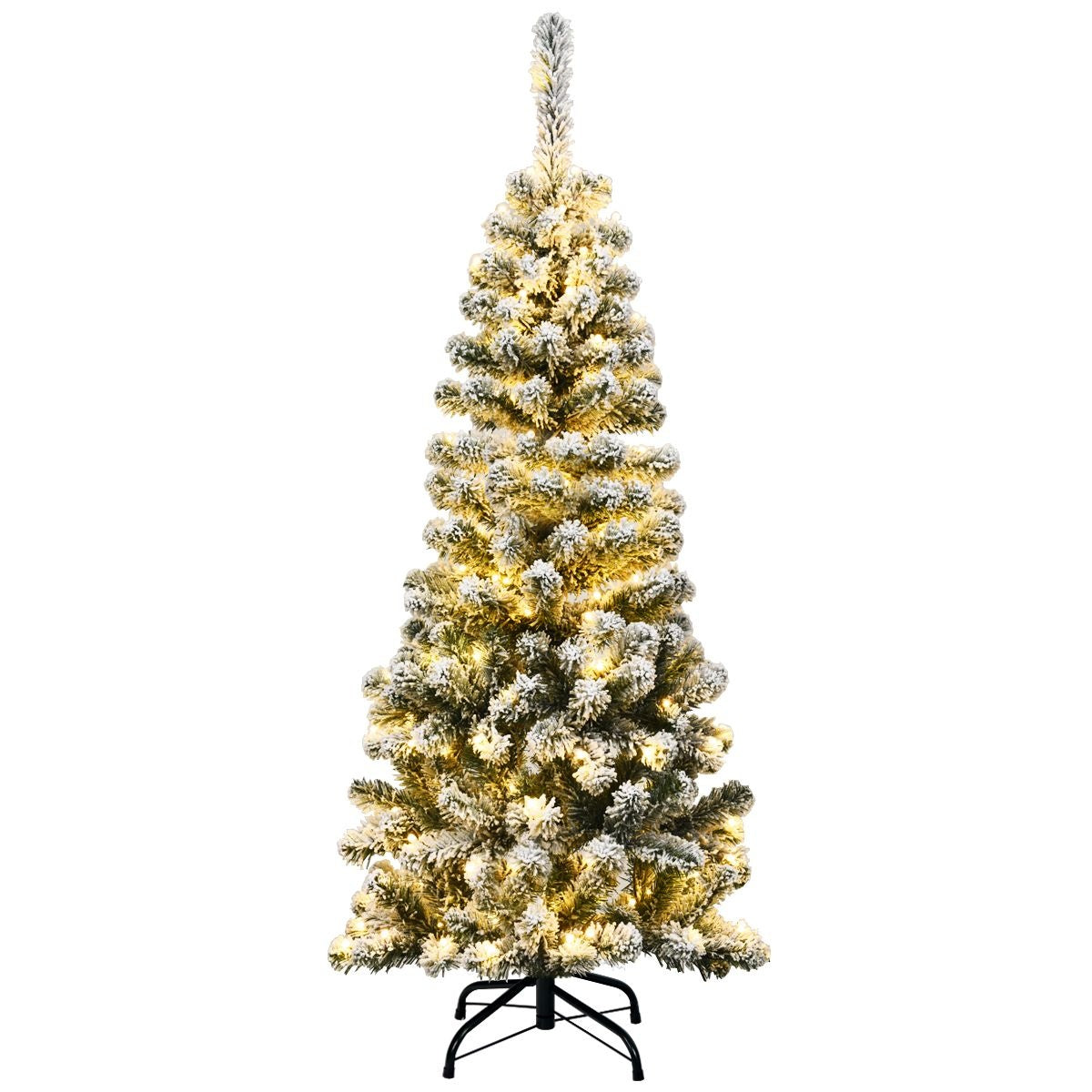 Coast Kunstkerstboom Met Sneeuw EN 150 LED Lampjes - 135cm