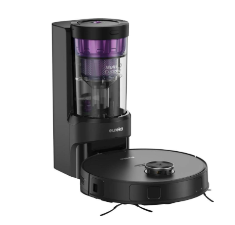 Eureka E20 Plus Robotstofzuiger – 8000 Pa – LiDAR – Dweilen – 5200 mAh – Zwart – 35 x 35 x 9,7 cm