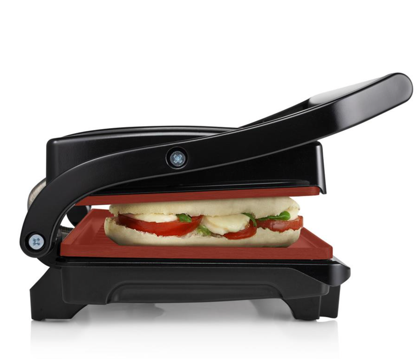 Princess 110902 Hamburgergrill 1000W Antiaanbaklaag 23,5 x 12,7 cm Zwart