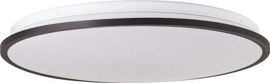 Brilliant Heida Plafondlamp – Ø 49 cm – LED Ingebouwd – Dimbaar & RGB – Zwart