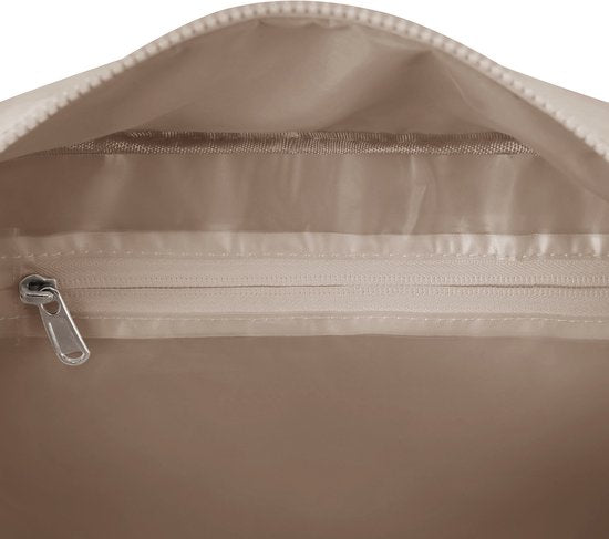 SC Weekendtas - Persoonlijk Item - Handbagage voor Ryanair en Transavia - Waterdicht en Ruim - Slimme Compartimenten - Ideaal voor Reizen en Dagelijks Gebruik - Champagne