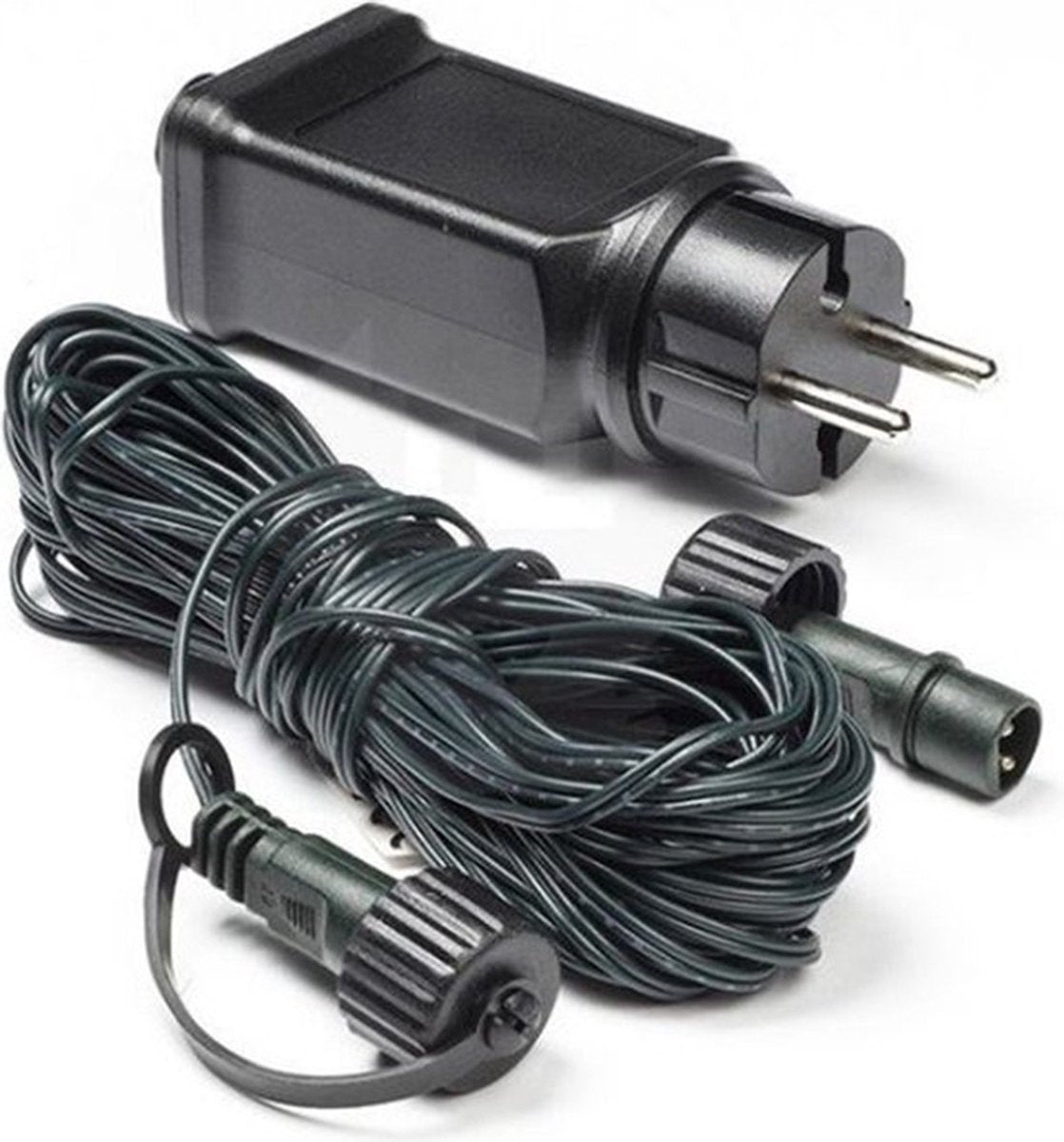 Nampook | Start- adapter voor Koppelbare Kerstverlichting - 10 Meter - Geschikt tot 1600 LED's