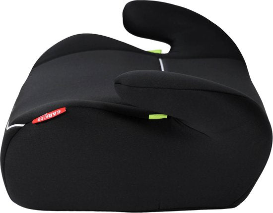 Carkids I-Size Zitverhoger Alex - Voldoet aan I-Size R-129 Norm - Voor Kinderen van 125-150cm – Afneembare & wasbare hoes - Flexibele installatie – Zwart/Wit