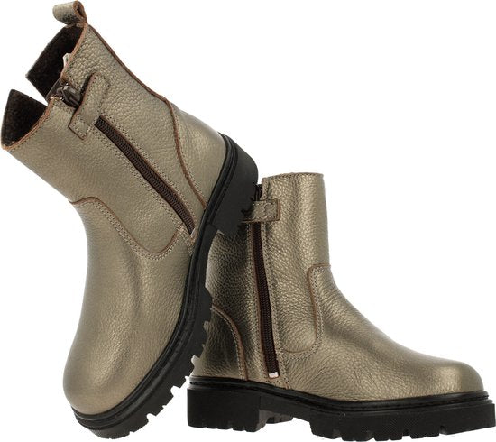 Bullboxer - Chelsea Boot - Vrouw - Goud - Maat 34 - Laarzen