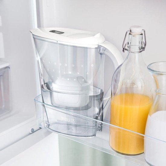 BRITA Waterfilterkan Marella Cool - 2,4L Wit - Incl. 3 MAXTRA PRO Pure Performance Waterfilterpatronen - Voordeelverpakking