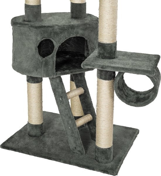 TecTake 401641 Krabpaal - Grijs - 260 cm