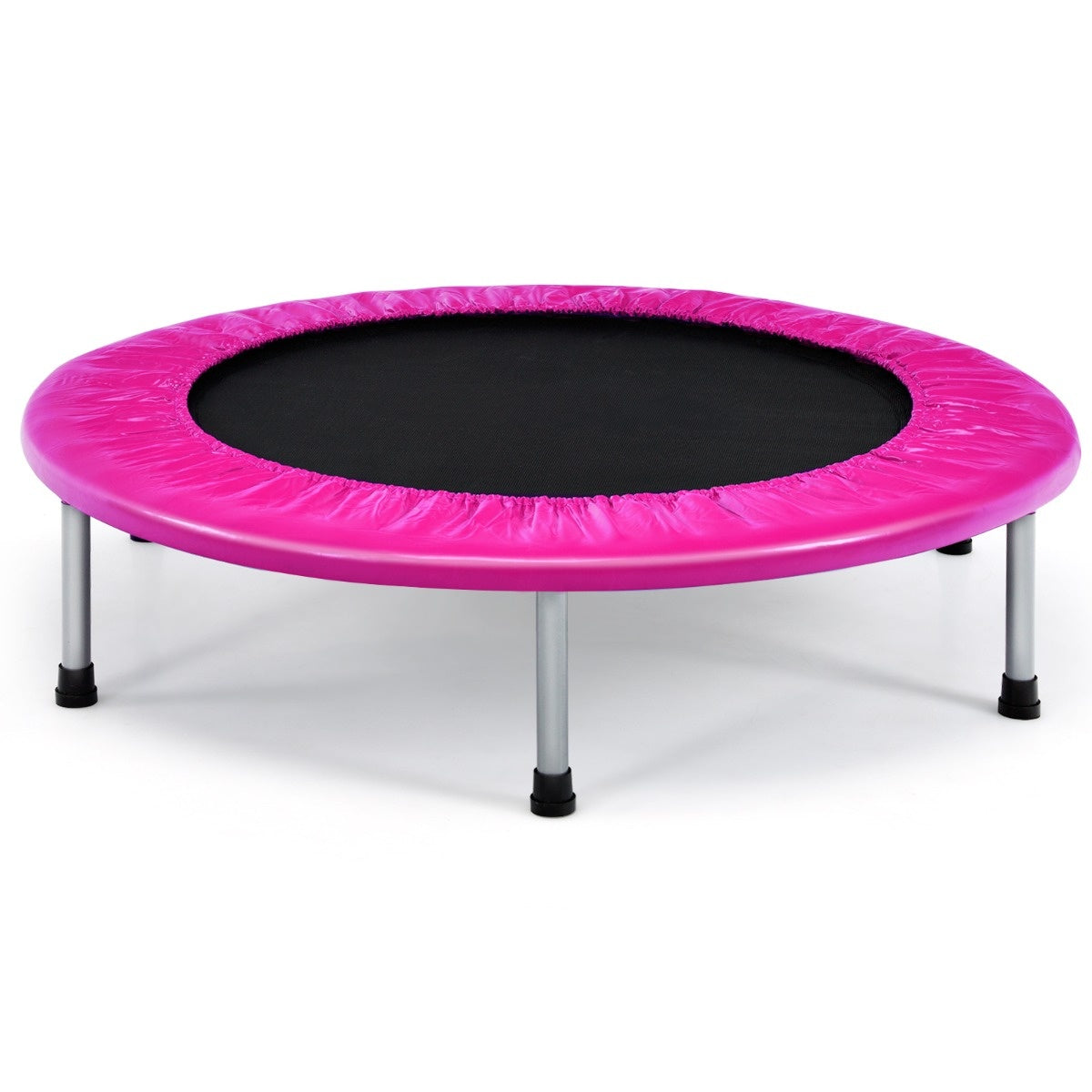 Coast Ø 97 cm opvouwbare trampoline mini -vouwtrampoline voor kinderen draagbaar roze