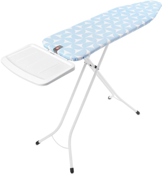 Brabantia Perfect Flow Strijkplank B - met Stoomunithouder - 124 x 38 cm - Fresh Breeze