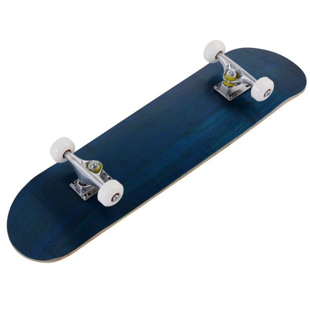 Coast Skateboard voor Beginners - 80 x 20 cm - Complete Cruiser met ABEC-7 Kogellagers - 7-Laags Longboard Esdoornhout - Marineblauw