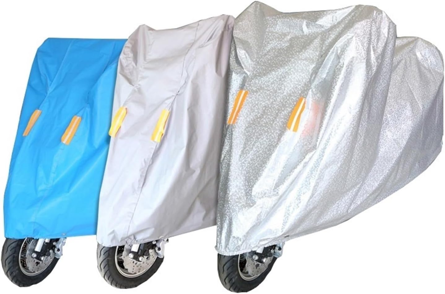Motorhoes Waterdicht - zilver - Winddicht - Scheurvast - Voor De Meeste Motoren