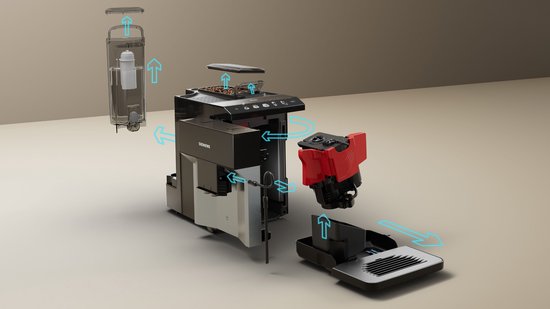 Siemens EQ500 TP511R01 - Volautomatische Espressomachine - Licht zilver