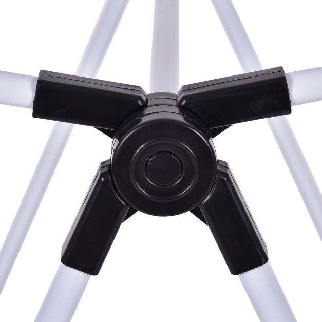 Coast Droogrek Metaal Uitschuifbaar Zwart + Zilver – 110-189 cm