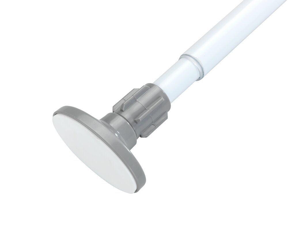 WENKO Herkules Klemrek Wit - Verstelbaar 47-80 cm - Zonder Boren