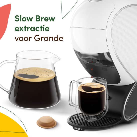 Krups NESCAFÉ Dolce Gusto NEO YY5679 - Latte Koffiemachine - Wit - Speciaal ontworpen voor liefhebbers van zwarte koffie en melkspecialiteiten