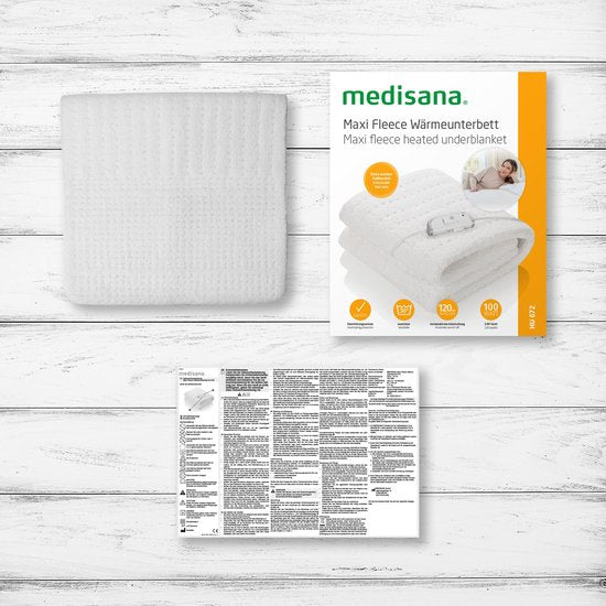 medisana HU 672 - Warmtedeken fleece maxi