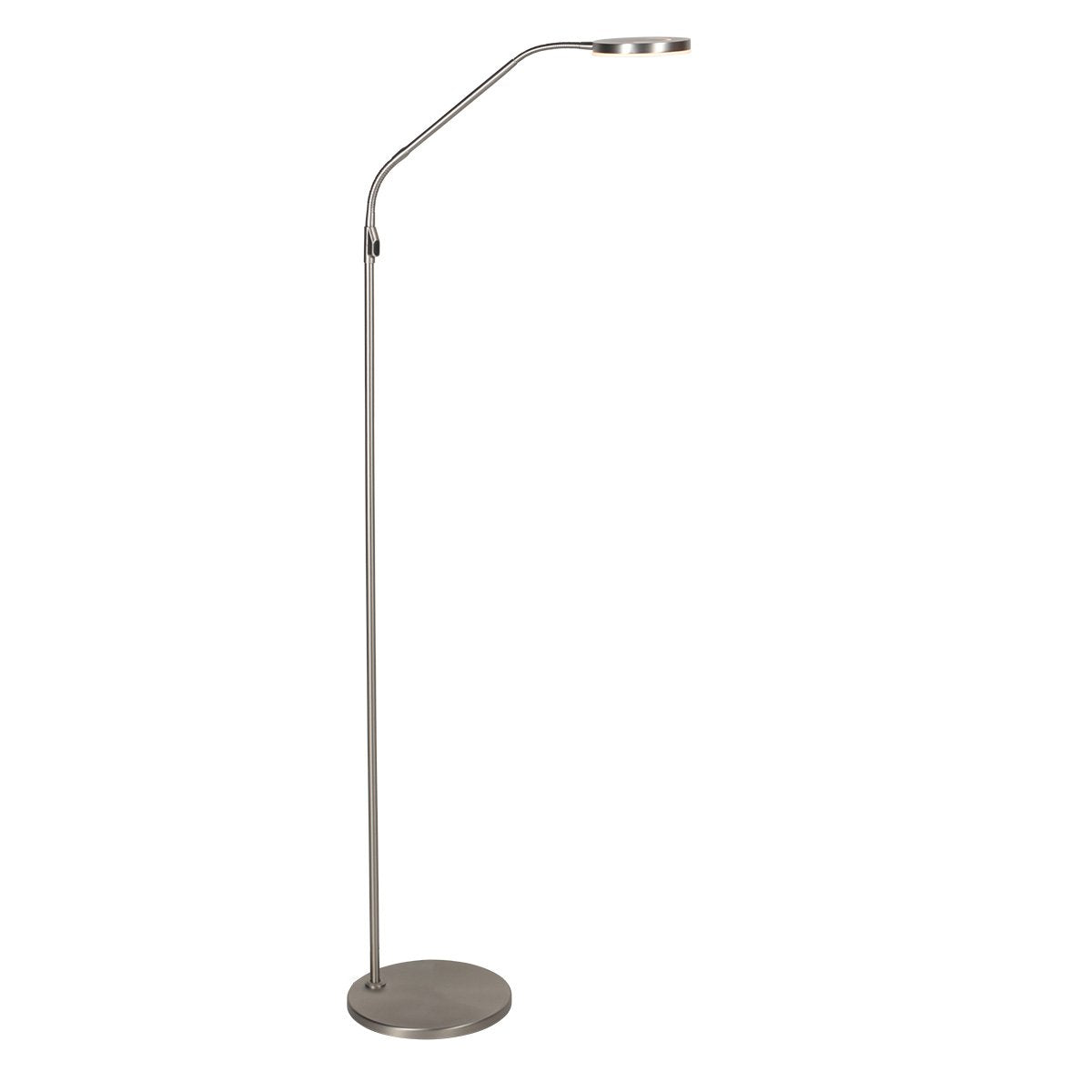 Steinhauer Exclusive - vloerlamp - Soleil2 - staal - kunststof metaal - design lamp - LED - 4389ST