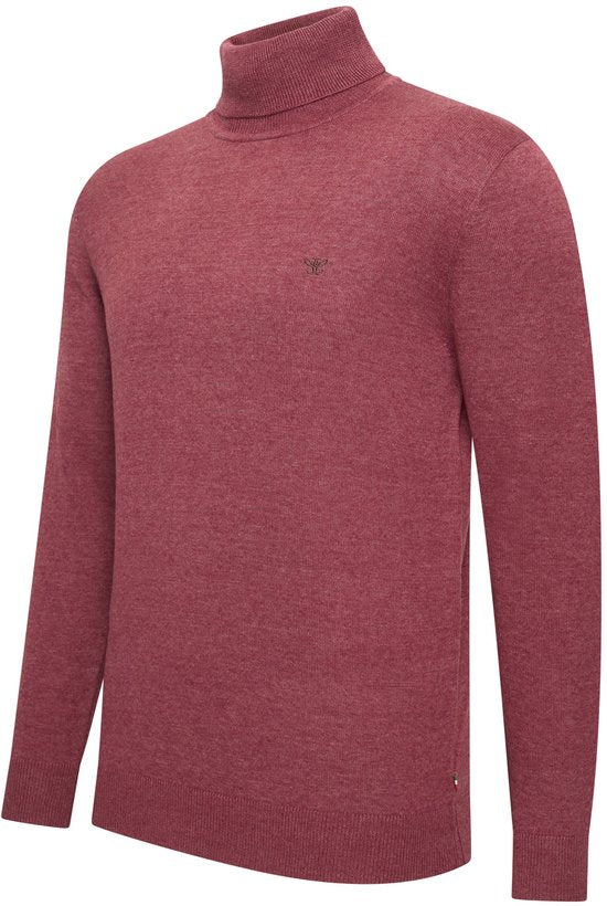 Cappuccino Italia - Heren Trui Trento Coltrui - Rood - Maat XL