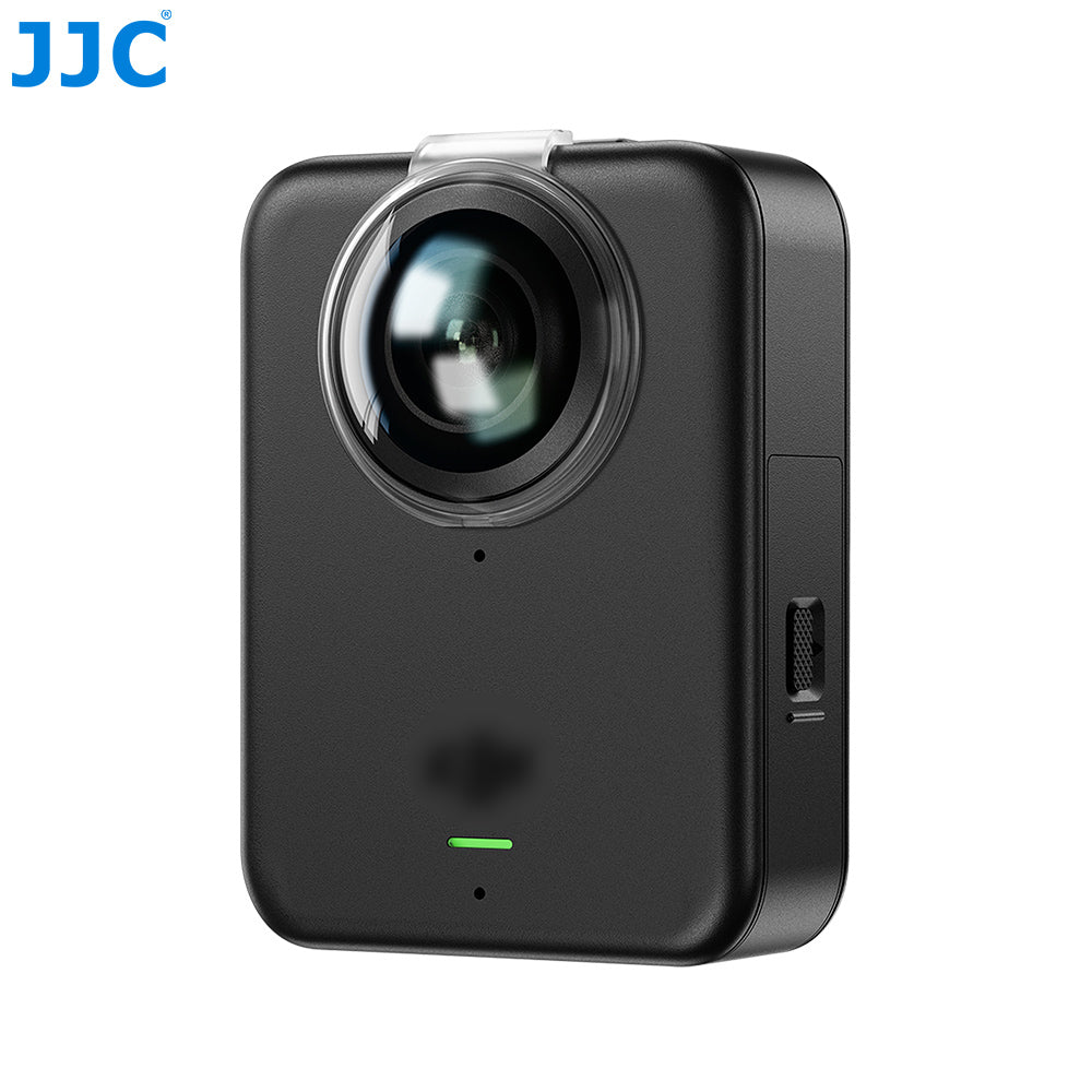 JJC Lensbeschermer voor DJI Osmo 360 en Osmo 360 II - Set van 2 - 95-98% Lichtdoorlaat - Antireflectie en Waterafstotend - Transparant