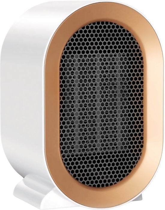 Vulpes Goods® Tech - Elektrische Kachel Pro - Ventilatorkachel - Heater - 2 Standen - 1200W - LED Indicatie - Wit