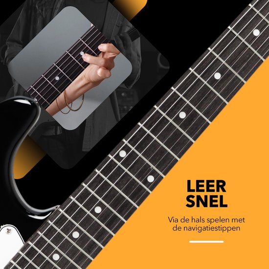 Finesse Elektrische Gitaar (Zonder Versterker) met E-Learning